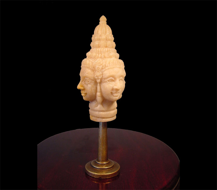 Enchanting Thai Brahma (PhraPhumSeeNaa) Puppet Head