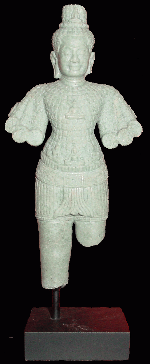 Spectacular Khmer 6-Arm Bodhisattva - Model circa 11th Century