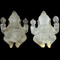 Stunningly Delicate Dancing Ganesh  Medallion