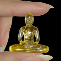 Marvelous Medallion: Thai Dhammakayaram "Modern" Buddha