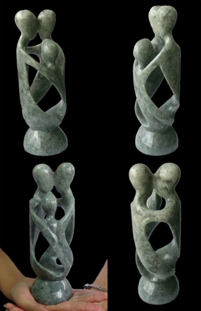 Bewitchingly Together: "Family Unity" Modern-Art Sculpture